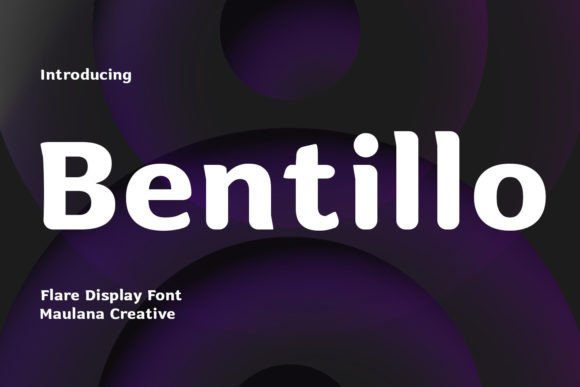 Bentillo: A Modern Display Font for Creative Brands