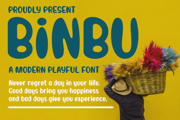 Binbu: A Playful Display Font for Modern Web Design