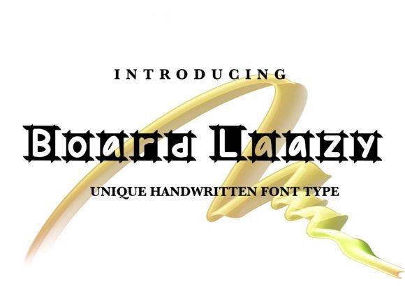 Board Laazy: A Premium Display Typeface for Modern Web Design