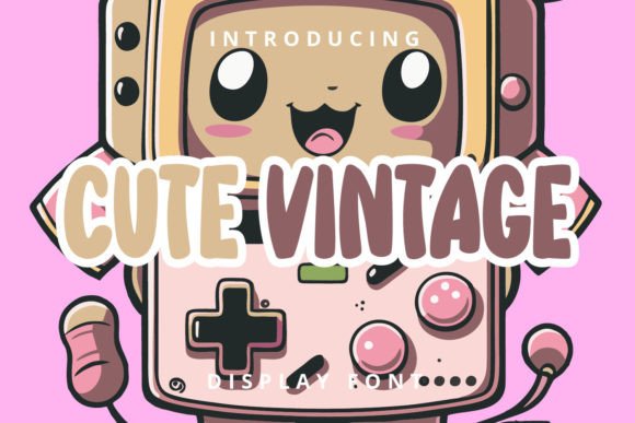 Cute Vintage: The Perfect Display Font for Your Brand Identity