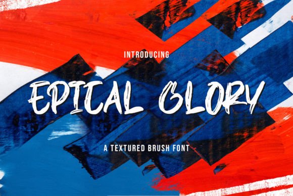 Epical Glory: A Display Typeface for Editorial Design