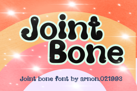 Joint Bone: A Playful Display Font for Editorial Design