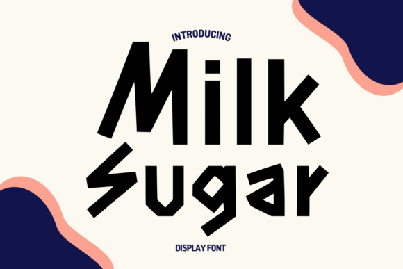 Milk Sugar: A Timeless Handwritten Display Font for Elegant Branding