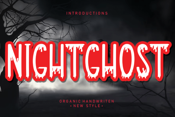 Nightghost: A Bold Display Typeface for Modern Digital Branding
