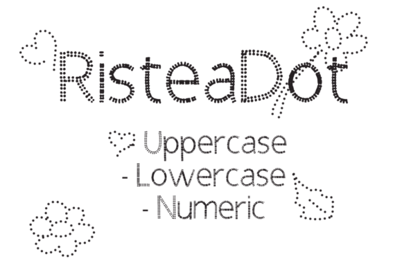 Ristea Dot: The Quirky Display Font for Bold Branding