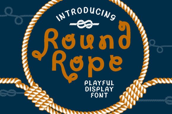 Round Rope: The Playful Display Font for Viral Campaigns