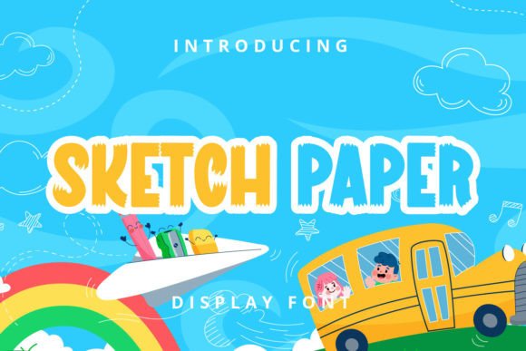 Sketch Paper: The Playful Display Font for High-Impact Campaigns