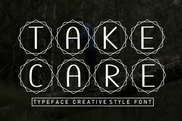 Take Care: The Quirky Display Font for Handmade Creators