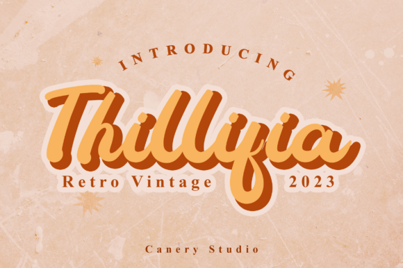 Thillifia: A Display Font for Bold Editorial Impact