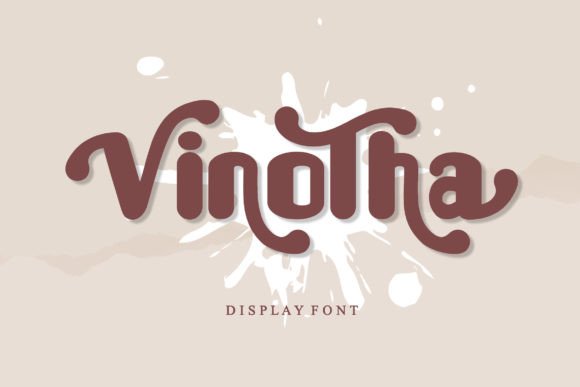 Why Vinotha is the Perfect Display Font for Luxury Branding